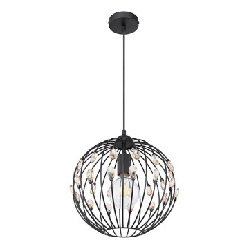 Globo - Lampadario a sospensione con cavo 1xE27/60W/230V Ø 30 cm