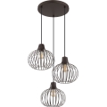 Globo - Lampadario a sospensione con cavo 3xE27/40W/230V
