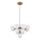 Globo - Lampadario a sospensione con filo 13xG9/5W/230V diametro 56 cm oro
