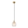 Globo - Lampadario a sospensione con filo 1xE14/40W/230V diametro 16 cm ottone
