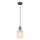 Globo - Lampadario a sospensione con filo 1xE27/40W/230V diametro 18 cm bianco