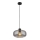 Globo - Lampadario a sospensione con filo 1xE27/40W/230V diametro 28 cm grigio