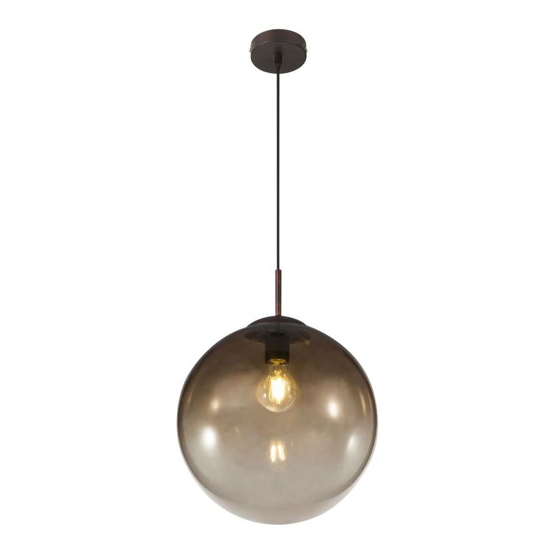 Globo - Lampadario a sospensione con filo 1xE27/40W/230V diametro 30 cm