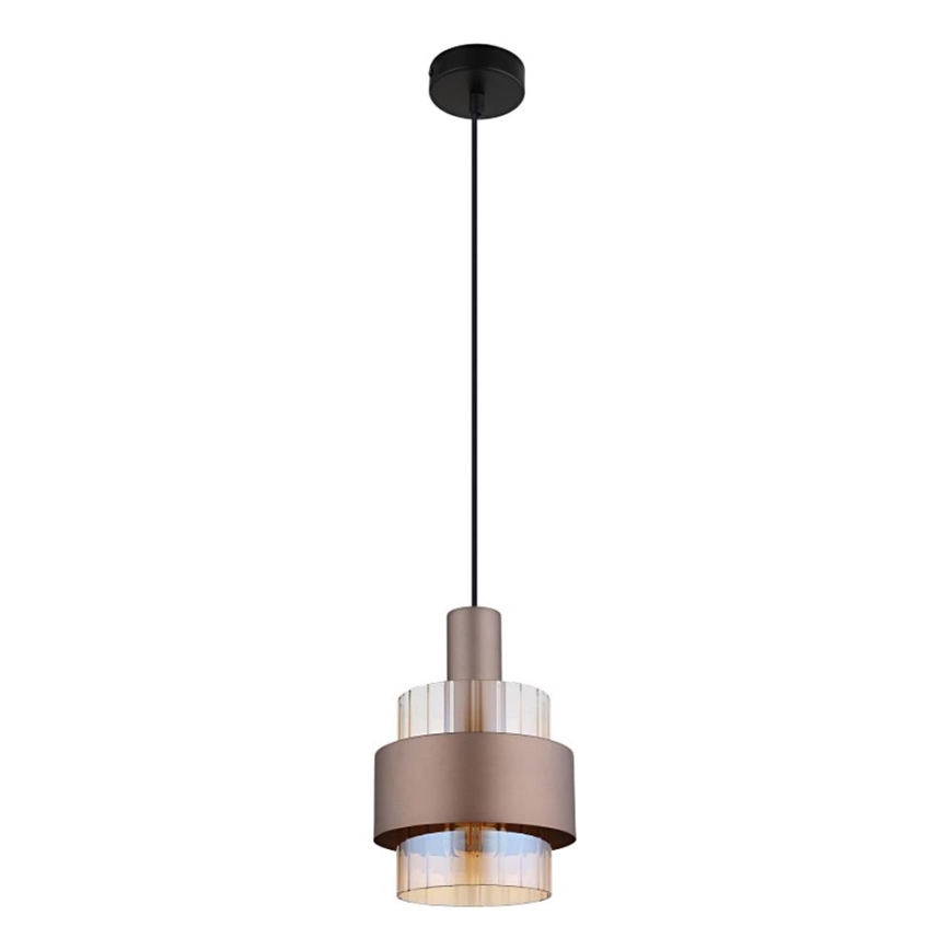 Globo - Lampadario a sospensione con filo 1xE27/60W/230V diametro 18,5 cm