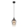 Globo - Lampadario a sospensione con filo 1xE27/60W/230V diametro 18 cm nero