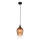 Globo - Lampadario a sospensione con filo 1xE27/60W/230V diametro 18 cm rame
