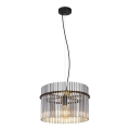 Globo - Lampadario a sospensione con filo 1xE27/60W/230V diametro 40 cm nero