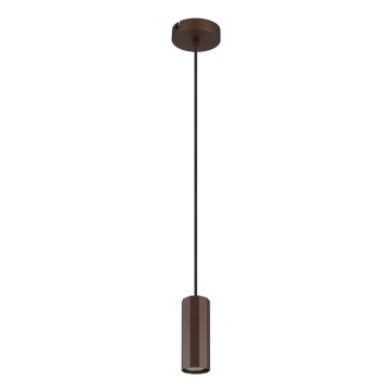 Globo - Lampadario a sospensione con filo 1xGU10/25W/230V marrone