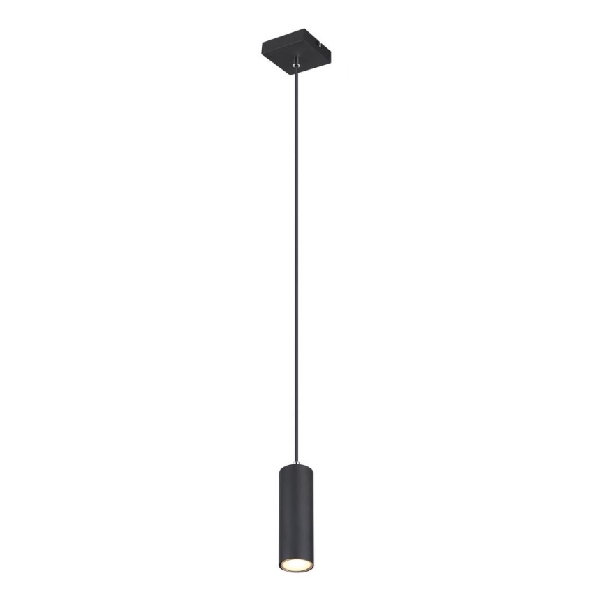 Globo - Lampadario a sospensione con filo 1xGU10/35W/230V nero