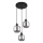 Globo - Lampadario a sospensione con filo 3xE27/25W/230V