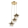 Globo - Lampadario a sospensione con filo 3xE27/60W/230V