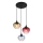 Globo - Lampadario a sospensione con filo 3xE27/60W/230V