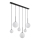 Globo - Lampadario a sospensione con filo 3xE27/9W/230V + 3xG9/5W