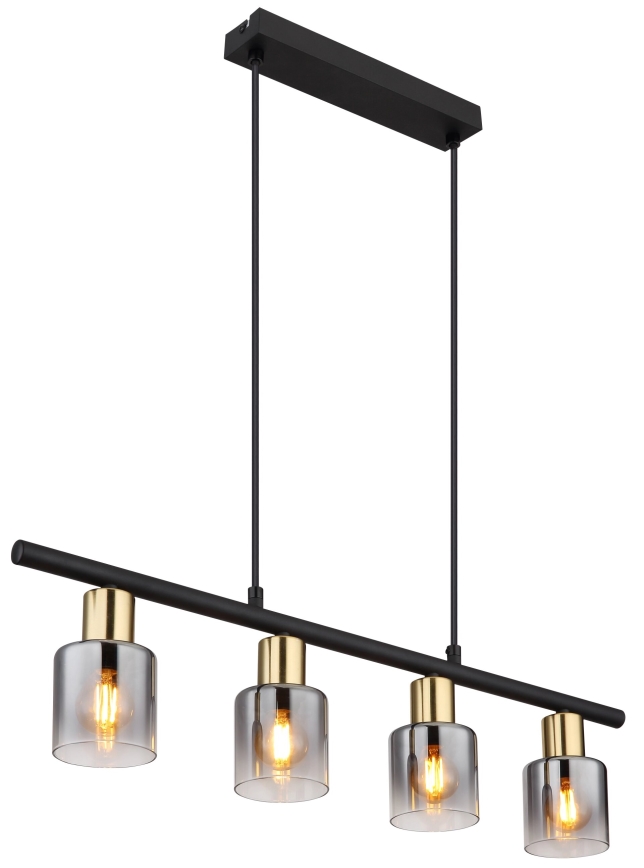 Globo - Lampadario a sospensione con filo 4xE14/25W/230V