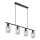 Globo - Lampadario a sospensione con filo 4xE27/60W/230V nero
