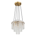 Globo - Lampadario a sospensione con filo 5xE14/40W/230V oro
