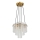 Globo - Lampadario a sospensione con filo 5xE14/40W/230V oro