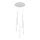 Globo - Lampadario a sospensione con filo 5xG9/4W/230V diametro 34 cm
