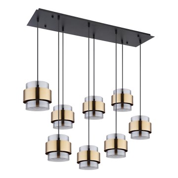 Globo - Lampadario a sospensione con filo 8xE27/60W/230V