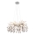 Globo - Lampadario a sospensione con filo 8xG9/8W/230V diametro 61 cm cromo lucido