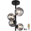 Globo - Lampadario a sospensione con supporto rigido LED 4xG9/3W/230V