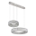 Globo - Lampadario a sospensione dimmerabile a LED su cavo LED/80W/230V 2700-6000K + telecomando