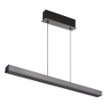 Globo - Lampadario a sospensione dimmerabile con comando touch su cavo LED/39W/230V 2700/4000/6000K grigio