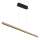 Globo - Lampadario a sospensione LED dimmerabile con controllo touch, 43 W, 230 V, 4000 K, finitura ottone