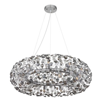 Globo - Lampadario a sospensione LED in cristallo con cavo 20xG9/3,5W/230V