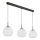 Globo - Lampadario a sospensione su cavo 3xE27/60W/230V