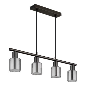 Globo - Lampadario a sospensione su cavo 4xE14/25W/230V