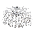 Globo - Lampadario a stelo 8xG9/8W/230V cromo lucido