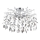 Globo - Lampadario a stelo 8xG9/8W/230V cromo lucido