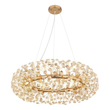Globo - Lampadario di cristallo LED a sospensione con catena 20xG9/3,5W/230V