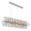Globo - Lampadario LED a cavo 12xG9/3,5W/230V dorato