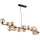 Globo - Lampadario LED a sospensione con filo 13xG9/3,5W/230V fumé/marrone