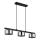 Globo - Lampadario LED a sospensione con filo 3xGX53/6W/230V fumé/nero