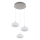 Globo - Lampadario LED a sospensione con filo 3xLED/6W/230V