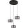 Globo - Lampadario LED a sospensione con filo 3xLED/8W/230V