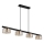 Globo - Lampadario LED a sospensione con filo 4xGX53/6W/230V fumé/marrone