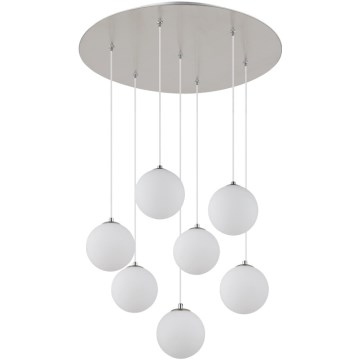 Globo - Lampadario LED a sospensione con filo 7xG9/3,5W/230V bianco