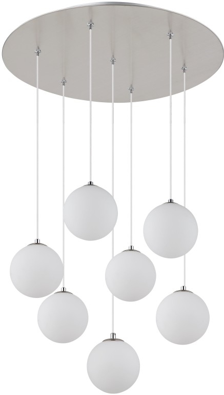 Globo - Lampadario LED a sospensione con filo 7xG9/3,5W/230V bianco