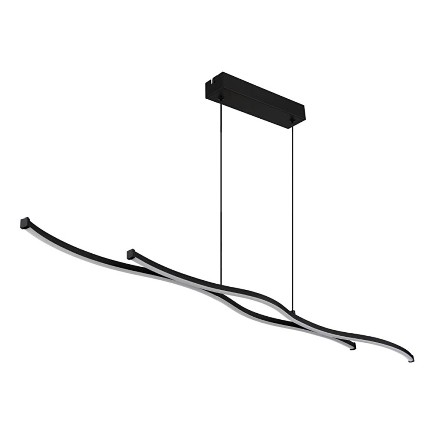 Globo - Lampadario LED a sospensione con filo LED/30W/230V 3000K nero