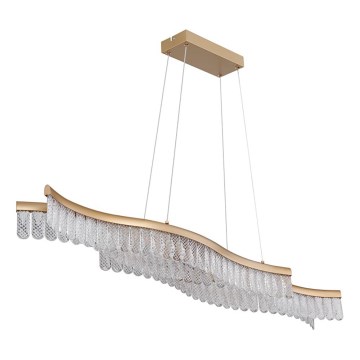 Globo - Lampadario LED a sospensione con filo LED/35W/230V 3200K oro