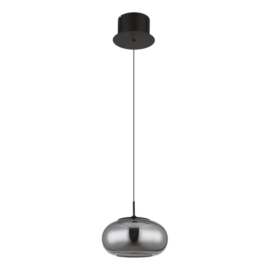 Globo - Lampadario LED a sospensione con filo LED/6W/230V nero