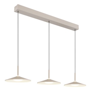 Globo - Lampadario LED a sospensione su cavo LED/24W/230V 4000K color crema