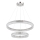 Globo - Lampadario LED dimmerabile a sospensione con cavo LED/72W/230V 2700-6000K trasparente + telecomando