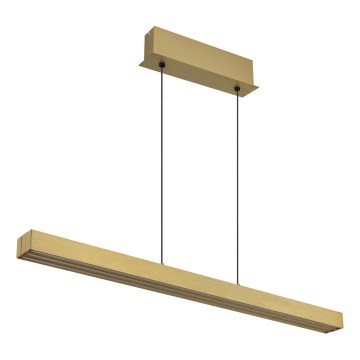 Globo - Lampadario LED dimmerabile con controllo touch su cavo LED/39W/230V 2700/4000/6000K ottone