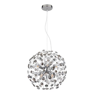 Globo - Lampadario LED su cavo 8xG9/3,5W/230V cromo lucido