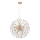 Globo - Lampadario LED su cavo 9xG9/3,5W/230V oro
